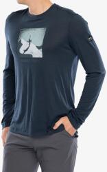 Super Natural Super. natural Almost Done LS Férfi pulóver - blueberry/various - S