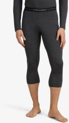Icebreaker Merino 260 ZoneKnit 3/4 Leggings Termoaktív hosszúszárú alsó - jet hthr - M