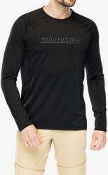 MAMMUT Selun FL Longsleeve Logo Felső - black - L