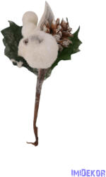  Almás tobozos pick 13cm - Fehér