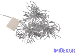  Metál kócos hagymás fejű pick 23cm - Ezüst