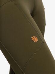Fjallraven Abisko Trekking Tights HD Női Nadrág - deep forest - L