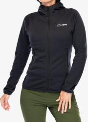 Berghaus Heuberg Hoody Női polárfelső - jet black/grey pinstripe marl - S