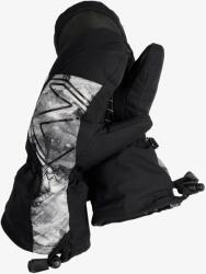 Ziener Lavalino AS AW Mitten Junior Gyerek kesztyűk - black green mountain print - M