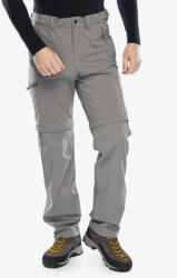 VAUDE Farley Stretch T-Zip Pants III Nadrág Rövidíthető Nadrágszárral - stone grey - S