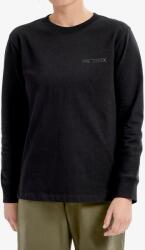 Arcteryx Kragg Cotton Bird Crew LS Női felső sziklamászáshoz - black/white - XS