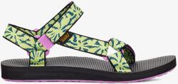 Teva Original Universal Női túraszandál - beach floral wild lime - 37