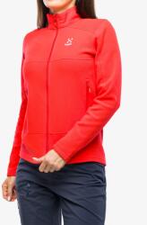 Haglöfs Buteo Mid Jacket Női polárfelső - poppy red - XS
