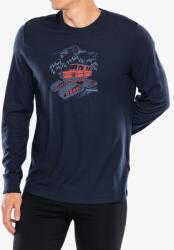 Smartwool Snowcat Graphic Long Sleeve Graphic Tee Férfi pulóver - deep navy - L