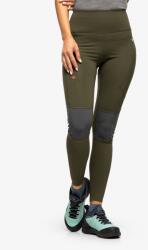 Fjallraven Abisko Trekking Tights Pro Női nadrág - deep forest/iron grey - XS