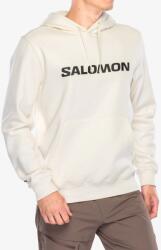 Salomon Hoodie Kapucnis felső - whisper white - L