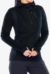 Norrona Falketind Alpha120 Zip Hood Női polárfelső - caviar black - L