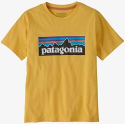 Patagonia P-6 Logo T-Shirt Gyerekpóló - nectar yellow - 104_116 cM