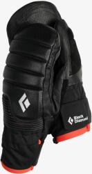 Black Diamond Progression Mitts Egyujjas női kesztyű - black/black - L
