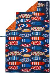 LIFEVENTURE Recycled SoftFibre Trek Towel Gyorsan Száradó Törölköző - surfboards - XXL
