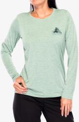Patagonia L/S Cap Cool Daily Graphic Shirt Lands Női pulóver - chouinard crest/green - L