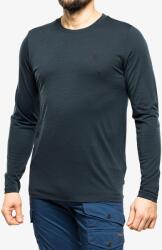 Fjallraven Abisko Wool LS Felső - dark navy - L