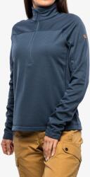 Fjallraven Abisko Lite Fleece Half Zip Női Polárfelső - indigo blue - L