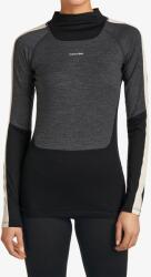 icebreaker Merino 200 Oasis+ LS High Neck Termoaktív női felső - black/jet hthr/undyed/cb - XS