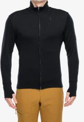 Sensor Merino Upper Fleece Full Zip Felső - black - S