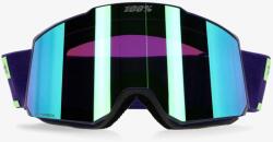 100% 100% Snowcraft Hiper S Síszemüveg - eggplant/mirror green lens