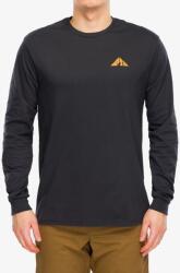 Patagonia L/S Driftways Organic T-Shirt Felső - ink black - XL
