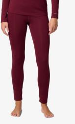 Columbia Midweight Stretch Tight Termoaktív női hosszúszárú alsó - rich wine - L