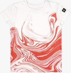 Reima Vauhdikas Póló Lányoknak - off white/red - 100_104_cm