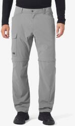 Helly Hansen Elv Light Zip Off Pant Nadrág rövidíthető nadrágszárral - concrete - M