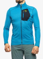 Karpos Pomedes Fleece Cipzáras Férfi Felső - indigo bunting/outer space - S