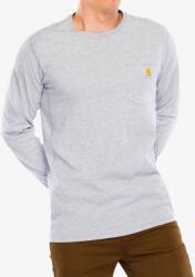 Carhartt WIP Midweight L/S Pocket T-Shirt Férfi pulóver - heather grey - XL