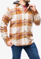 Carhartt Flannel Sherpa-Lined Hooded Shirt Jac Ing - carhartt brown - S