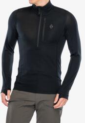 Black Diamond Coefficient LT Quarter Zip Pullover Termoaktív felső - black - L