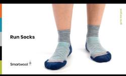 Smartwool Run Zero Cushion Low Ankle Socks Női Merino Gyapjú Zokni - medium gray - 42/45