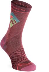 Ortovox Alpine Light Comp Mid Socks Női Túrazokni - wild rose