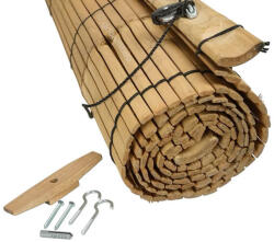  Natúr bambuszroló felhúzó szettel sz: 100 cm x m: 200 cm