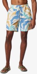 Columbia Summerdry Short Férfi rövidnadrág - chalk floristic - S