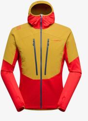La Sportiva Session Tech Hoody Kapucnis felső - savana/mountain red - S