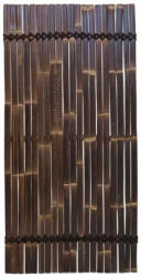  Bambusz lamellás kerítéspanel sötétbarna sz: 90 cm x m: 200 cm