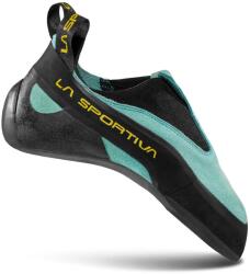 La Sportiva Cobra Mászócipő - turquoise/turquoise - 35/5