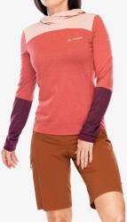 VAUDE Tremalzo LS Shirt Női kapucnis felső - brick - XXS