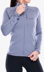 Salomon Essential Lightwarm FZ Női cipzáras felső - blue granite - S