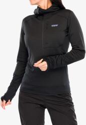 Patagonia R1 P/O Hoody Női kapucnis felső - black - L