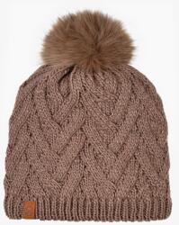 Buff Knitted&Fleece Beanie Caryn Női téli sapka - cobblestone