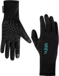 Rab Power Stretch Contact Grip Glove Női kesztyű - black - M