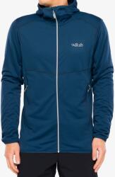 Rab Evolute Hoody Cipzáras felső - tempest blue - L