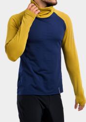 Sensor Thermo Sweatshirt Felső - deep blue/mustard - M