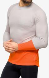 POC MTB Pure L/S Jersey Kerékpáros Felső - granite grey/zink orange - S
