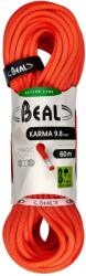 Beal Karma 9, 8 mm 60 m Mászókötél - solid orange - 9, 8 mm 60 m