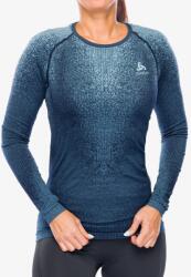 ODLO Performance Warm Blackcomb BL Top Crew Neck LS Termoaktív női felső - provincial blue - XS